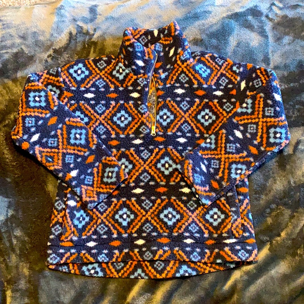 Fleece pullover - with pockets!